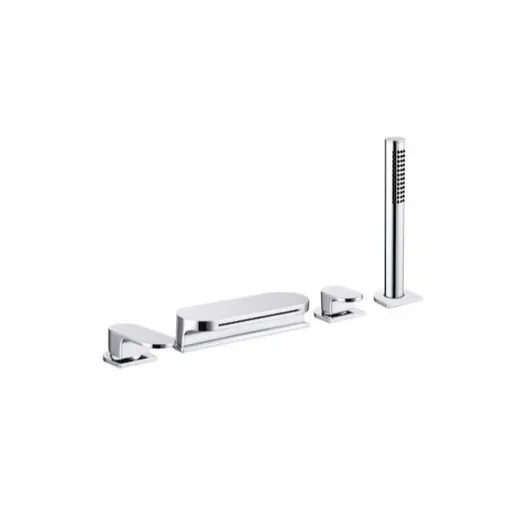 Vaňová batéria Ravak Chrome so sprchovacím setom chróm CR025.00 X070073