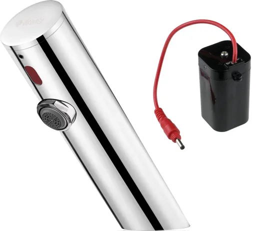 DEANTE - Senzorová batéria na umývadlo Sense silikónová, otočná, bez regulácie teploty - 4xAA BQR_P28R