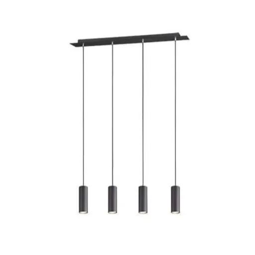 Trio Marley závesné osvetlenie čierna 312400432