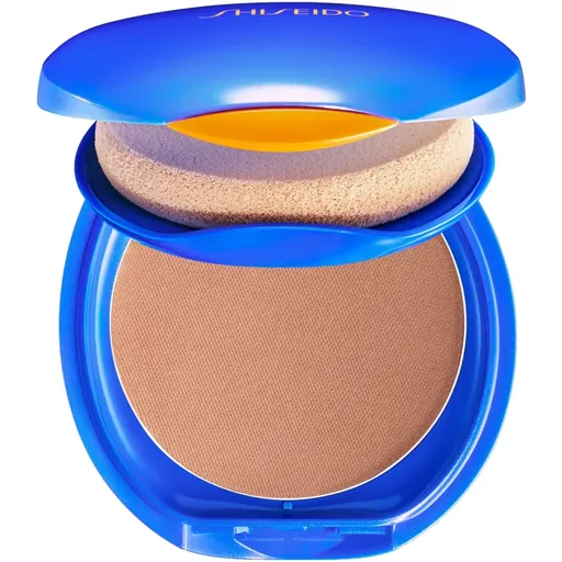 Shiseido Expert Sun Protector UV Protective Compact Foundation SPF30 vodeodolný kompaktný make-up plniteľný odtieň Dark Beige 12 g