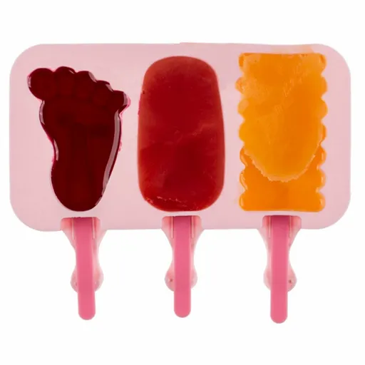 Silikónová forma na nanuky, ružová