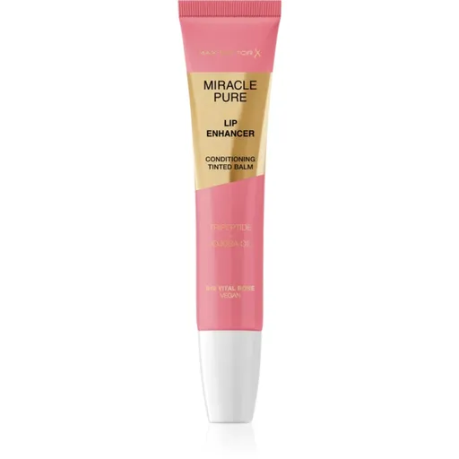Max Factor Miracle Pure Lip Enhancer hydratačný lesk na pery odtieň 040 Vital Rose 12 ml