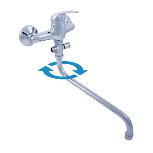 RAV SLEZÁK Sázava vaňová batéria s otočným ramienkom 150 mm chróm SA556.5