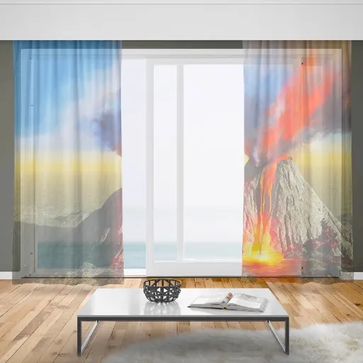 Záclony Sopka (Rozměr záclony: 150x250)