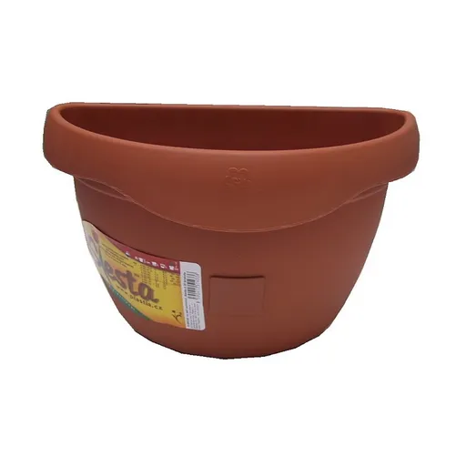 Plastia Samozavlažovací kvetináč na stenu Siesta, terakota, 29 cm, Plastia