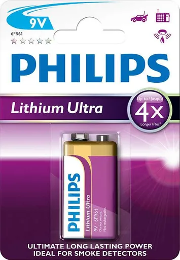 Philips batéria 9V Ultra lítium