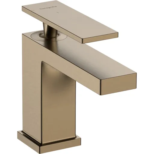 Hansgrohe Tecturis E umývadlová batéria bez výpuste kartáčovaný bronz 73001140