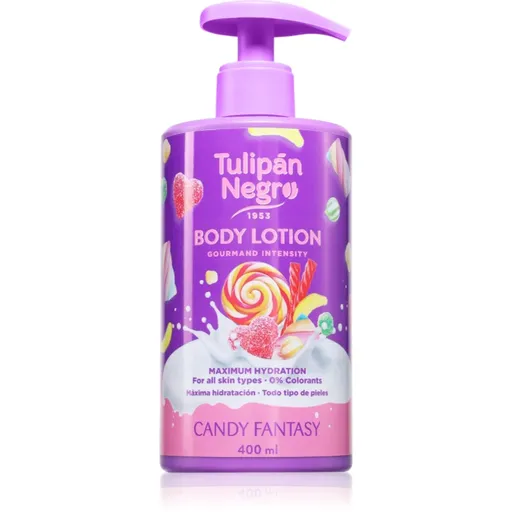 Tulipán Negro Candy Fantasy hydratačné telové mlieko 400 ml