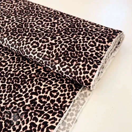 Viskóza SATIN Animal skin digital print