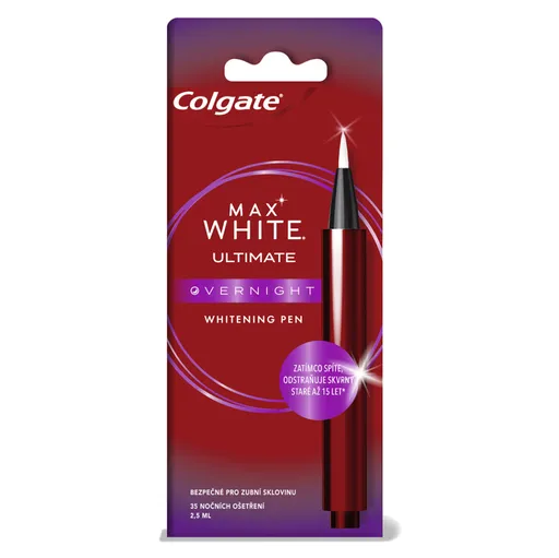 COLGATE Max White Overnight bieliace pero 2,5 ml