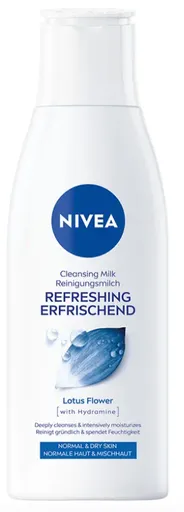 NIVEA REFRESHING - Osviežujúce čistiace pleťové mlieko (0,2 L)