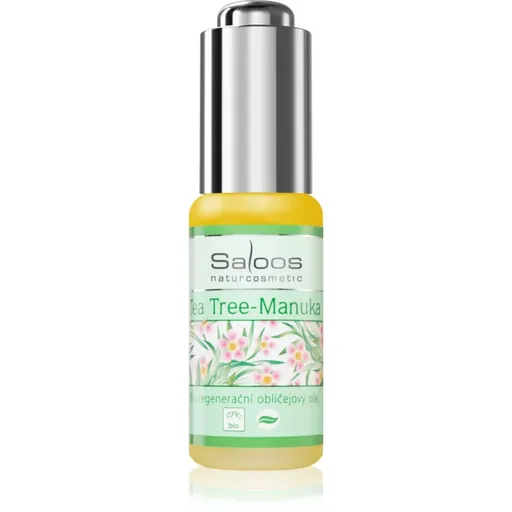 Saloos Bio Skin Oils Tea Tree & Manuka upokojujúci a regeneračný olej na aknóznu pleť 20 ml