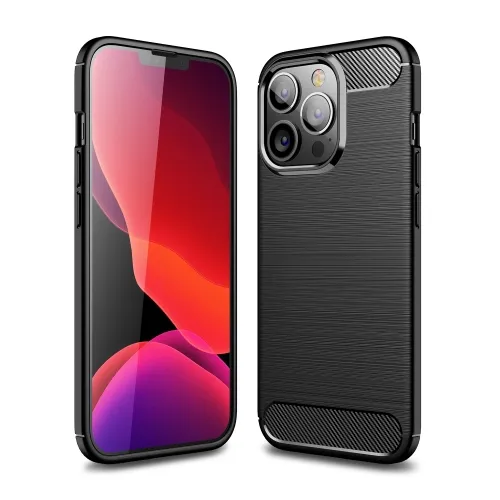 FLEXI TPU Kryt Apple iPhone 13 Pro Max čierny