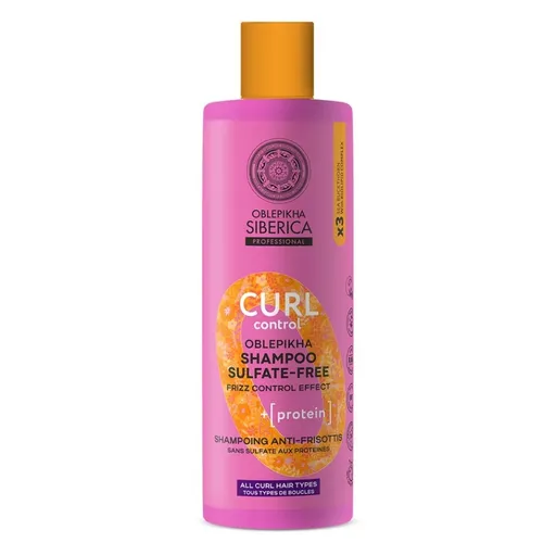 NATURA SIBERICA O Curl Control Proteínový šampón 400 ml