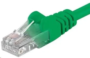 PremiumCord Patch kábel UTP RJ45-RJ45 CAT6 2m zelená