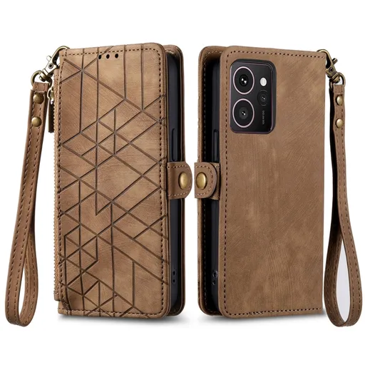 GEOM Peňaženkové puzdro pre HMD Skyline hnedé