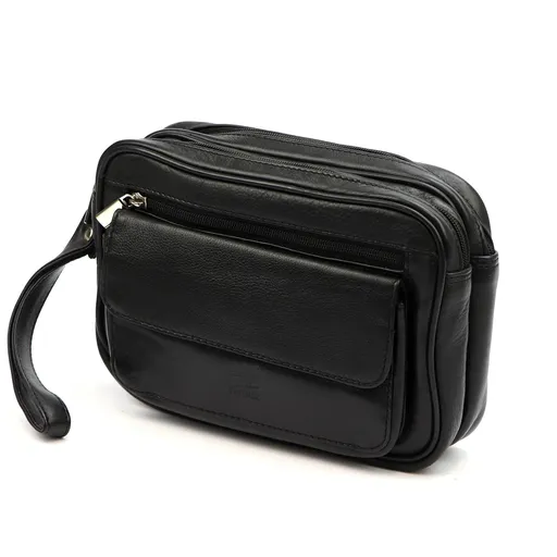 Pánska príručná taška z prírodnej kože Nordee