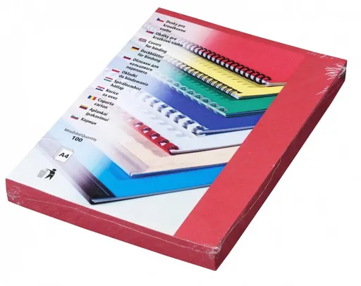 Dosky Delta A4 červené