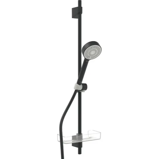 Sprchový set HANSA Basicjet na stěnu černý mat 4467013333