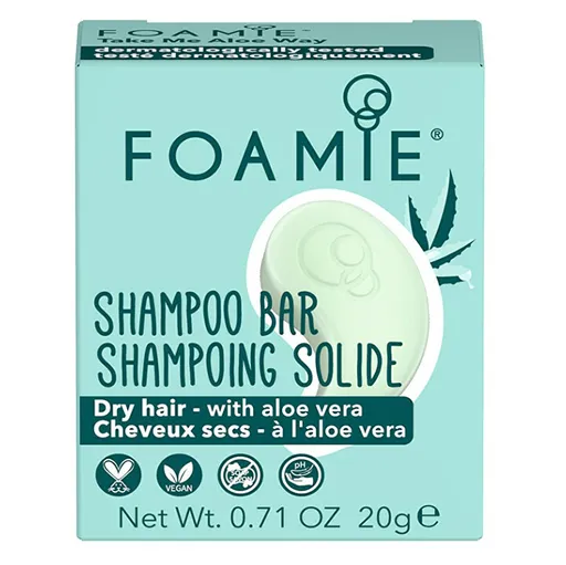 FOAMIE Tuhý šampón pre suché vlasy Shampoo Bar Travel Size 20 g