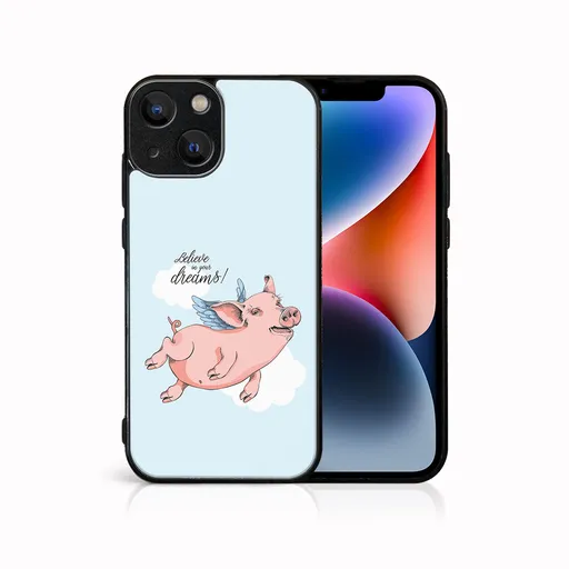 MY ART Ochranný kryt pre Apple iPhone 15 PIG (186)