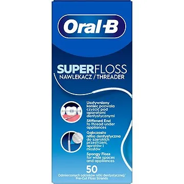 ORAL B Super Floss, 50 ks (4103330017369)