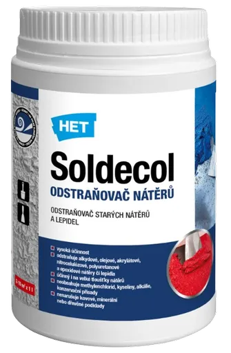 SOLDECOL - Odstraňovač starých náterov 0,5 L