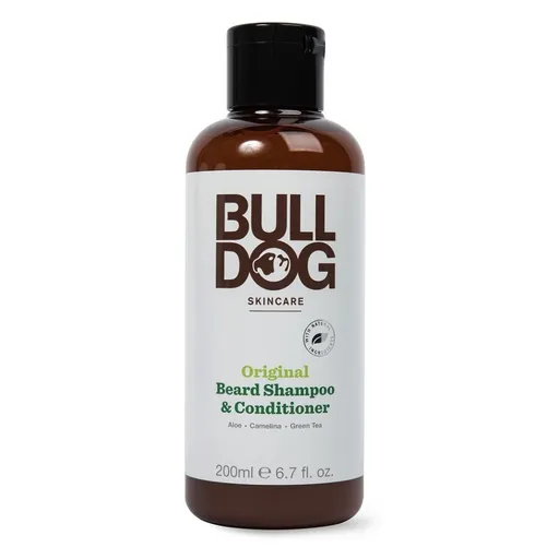 BULLDOG Šampón a kondicionér 2v1 na fúzy pre normálnu pleť Original Beard Shampoo & Conditioner 200 ml