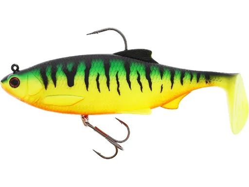 Westin gumová nástraha ricky the roach shadtail r2f firetiger - 18 cm 113 g