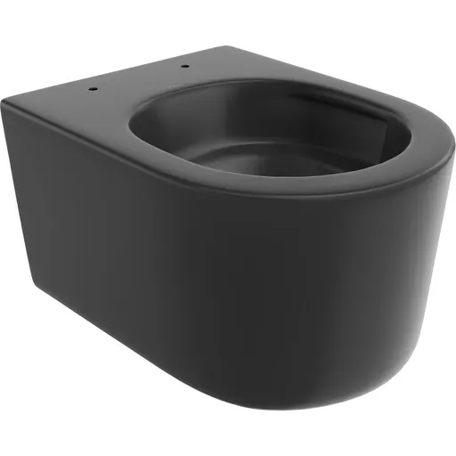 MEXEN - Sofia Závesná WC misa Rimless Tornado, čierna mat 3354XX85T