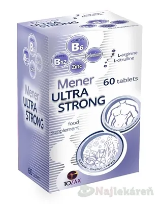 Tozax Mener Ultra Strong 60 tabliet