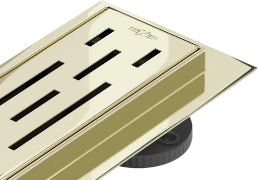 MEXEN/S - Flat M01 odtokový žľab 70 cm zlatý 1520070-15