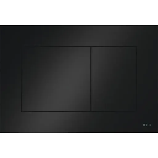 Tece TECEnow ovládacie tlačidlo z plastu v čiernej lesklej farbe 9240403 9.240.403