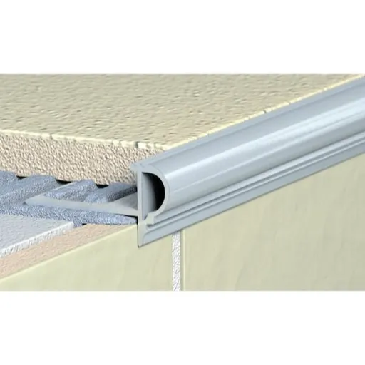 Lišta schodová "dekoračná" Havos, hliník, dĺžka 250 cm, výška hrany 10 mm, ALD10250