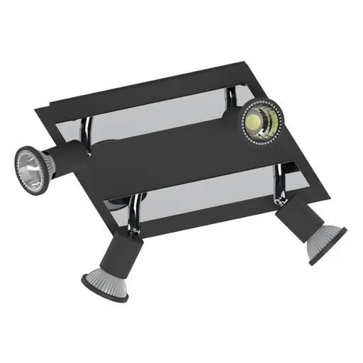 LED bodové osvetlenie Eglo SARRIA čierna 94966