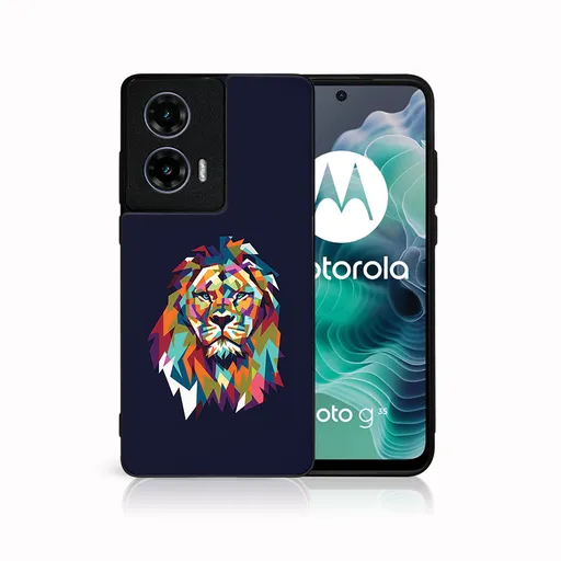 MY ART Ochranný kryt pre Motorola Moto G35 5G LION (246)