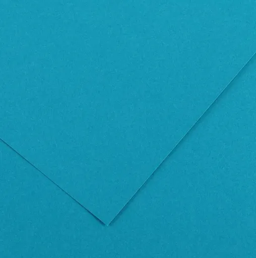 CANSON COLORLINE - Obojstranné farebné papiere 50 x 65 cm, 21 - primary blue, 10 ks