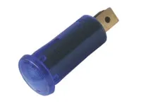 Kontrolka guľatá 12V DC modrá TIPA