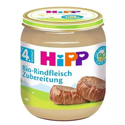 HiPP BIO Hovädzie mäso BIO 125 g