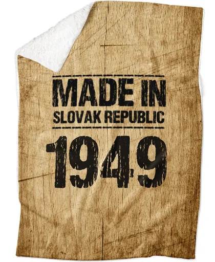 Deka Made In (rok: 1949, Podšitie baránkom: ÁNO)