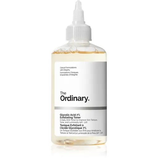 The Ordinary Glycolic Acid 7% Exfoliating Toner exfoliačné čistiace tonikum 240 ml