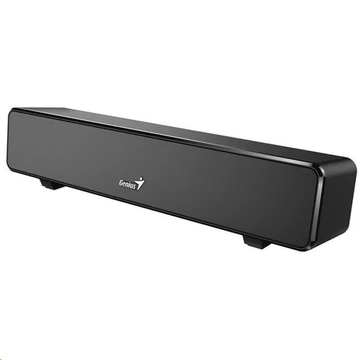 GENIUS repro USB SoundBar 100/ drôtový/ 6W/ USB/ 3, 5" jack/ čierny