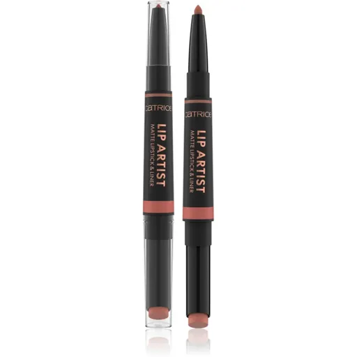 Catrice Lip Artist Matte Lipstick & Liner růž + ceruzka na pery s matným efektom odtieň 010 Always Together 1.74 g