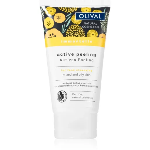 Olival Immortelle Active Peeling čistiaci pleťový peeling pre mastnú a zmiešanú pleť 75 ml