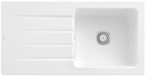 VILLEROY & BOCH VILLEROY & BOCH - Keramický drez Villeroy &amp; Boch Architectura 60, 336001RW, Stone White 336001RW