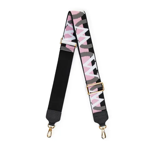 s vyšívaným logom výrobcu čierno-ružový 99-X-646-X3