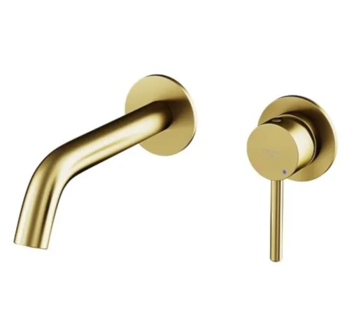 BESCO - Podomietková umývadlová batéria VEO zlatá brúsená BABUVSBZ