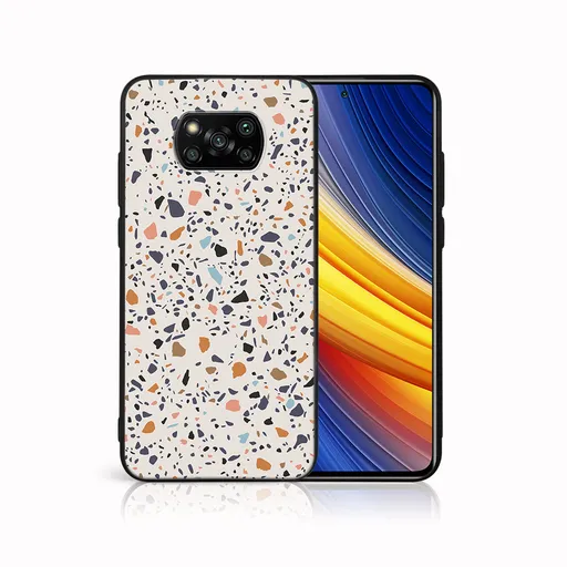 MY ART Ochranný kryt Xiaomi Poco X3 NFC / X3 Pro -BEIGE TERRAZZO (162)