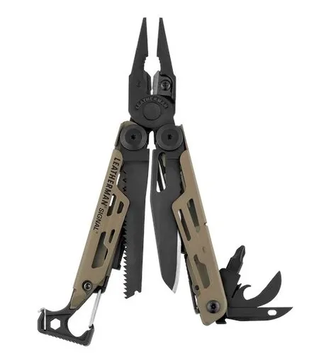 Leatherman multifunkčné kliešte signal coyote tan