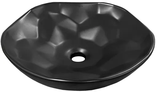 MEXEN - Nicea umývadlo na dosku 41 x 41, čierna mat 21754185